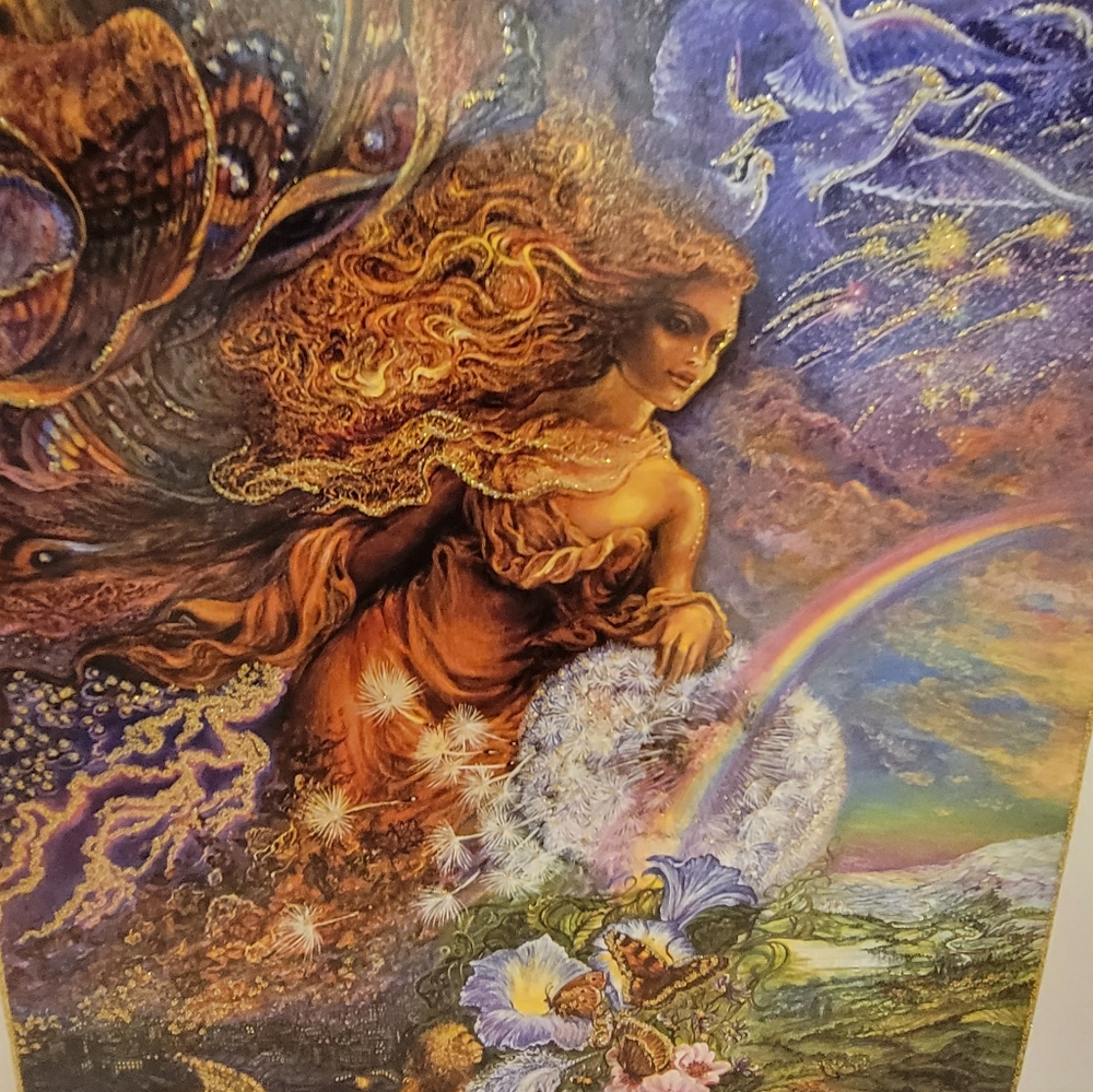 New in box 1000 pieces glitter edition wind of change puzzle